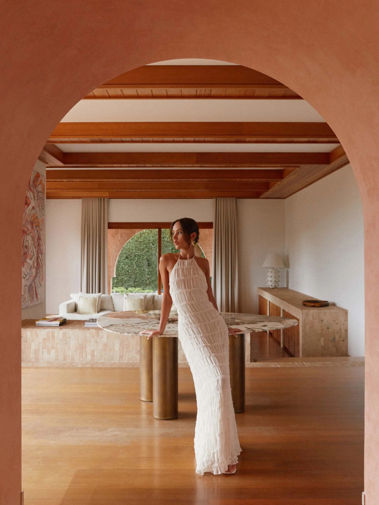 Paula | HALTERNECK MAXI DRESS