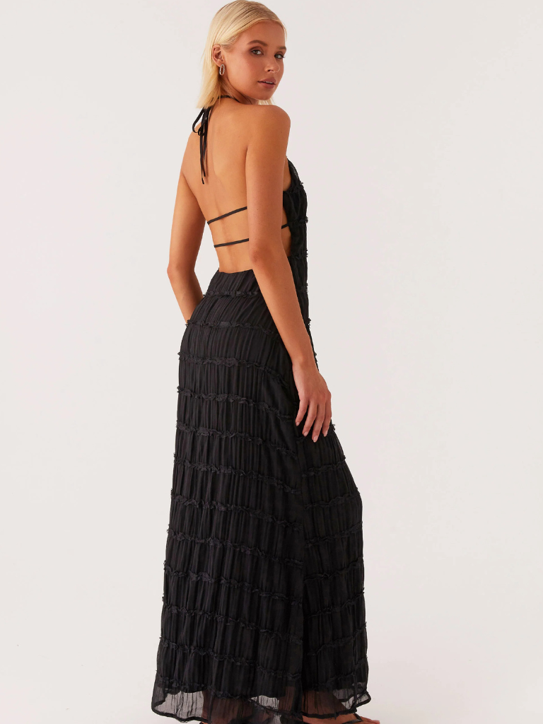 Paula | HALTERNECK MAXI DRESS