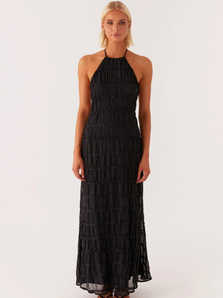 Paula | HALTERNECK MAXI DRESS