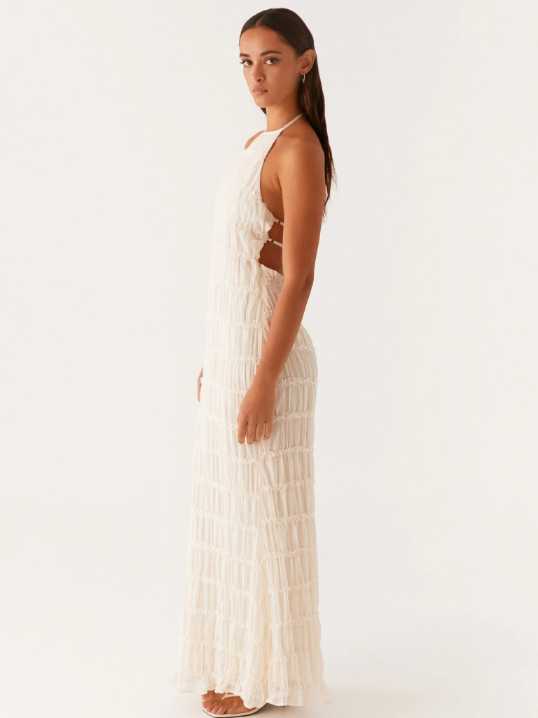 Paula | HALTERNECK MAXI DRESS