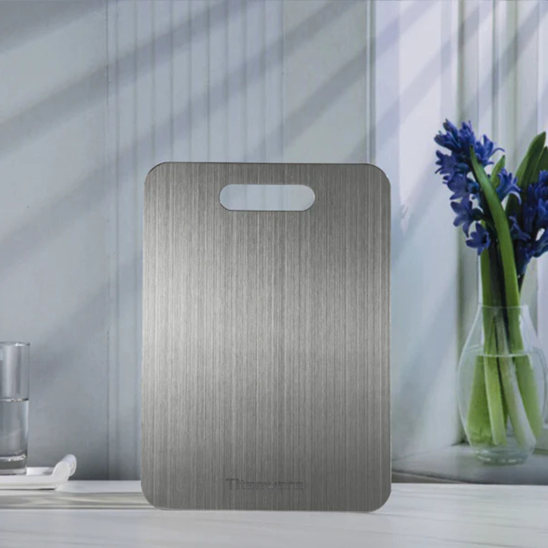 100% Titanium snijplank