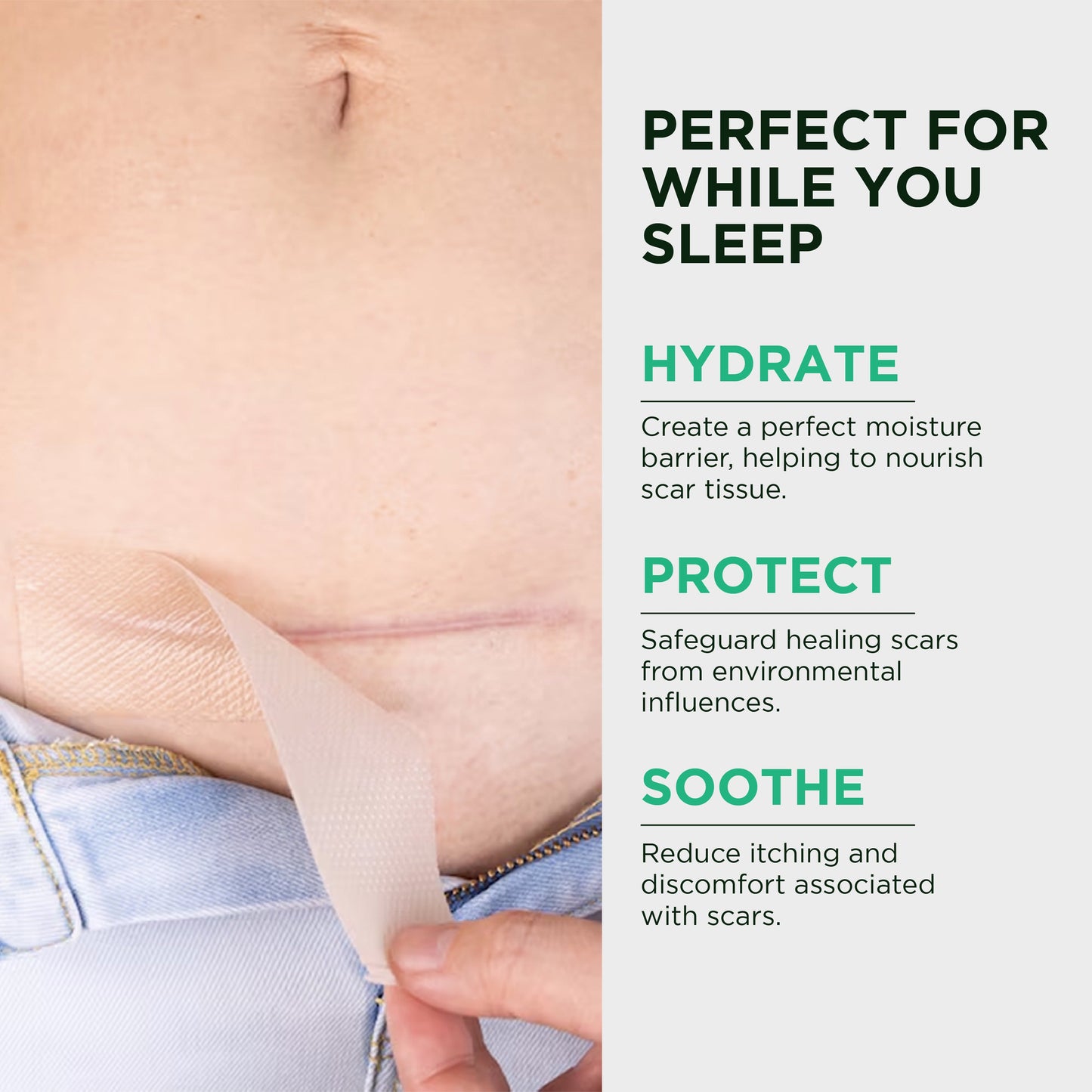 MEDICAL-GRADE SILICONE SCAR RECOVERY SHEETS